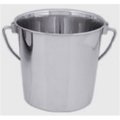 Qt Dog QT Dog SS0145 13 Quart Bucket - Stainless Steel SS0145